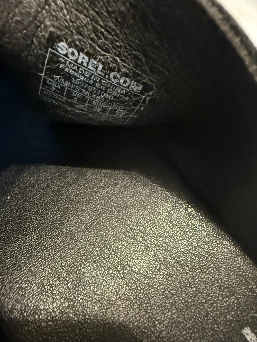 Sorel Black Cross-Band Wedge Slide Sandals
